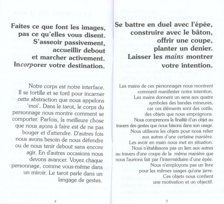 The booklet