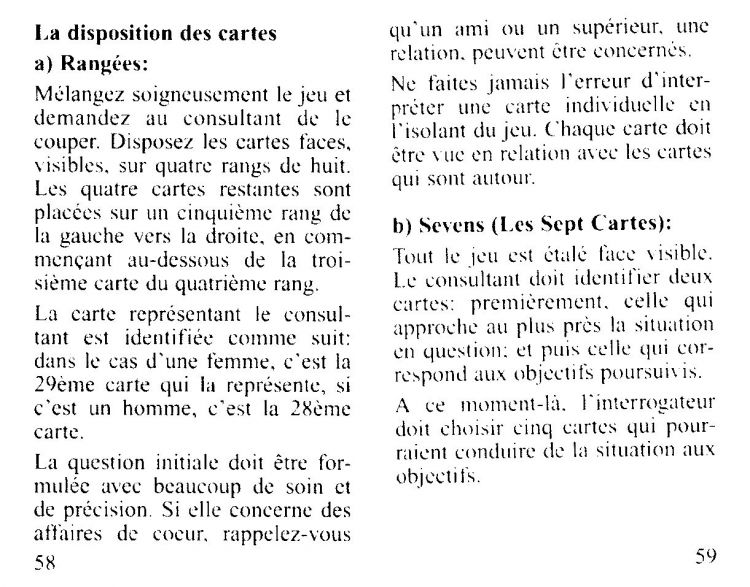 2a parte: Tiraggi delle carte